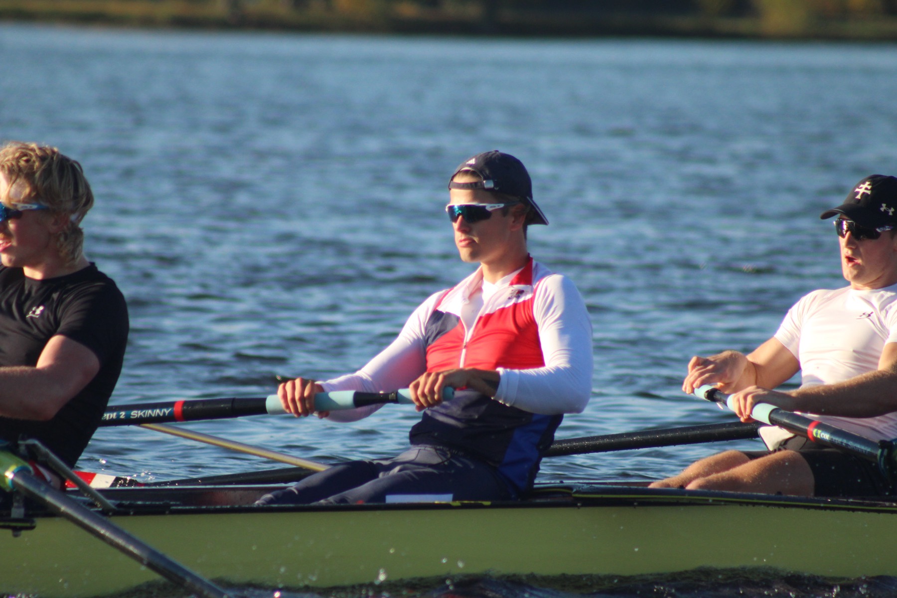 Jakub Kyncl rowing
